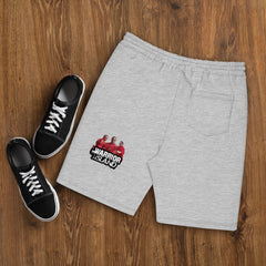 Archaic Captain of the Red Ninjas Clear Men's fleece shorts