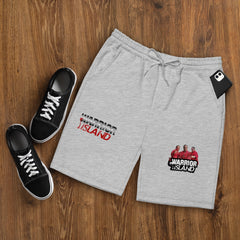 Archaic Captain of the Red Ninjas Clear Men's fleece shorts