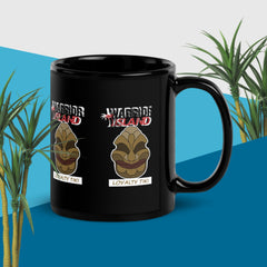 Loyalty Tiki Black Glossy Mug