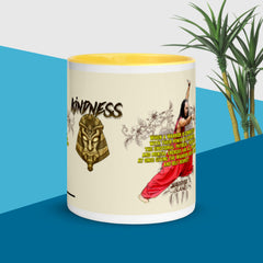 Kindness Tiki Coffee Mug with Color Inside