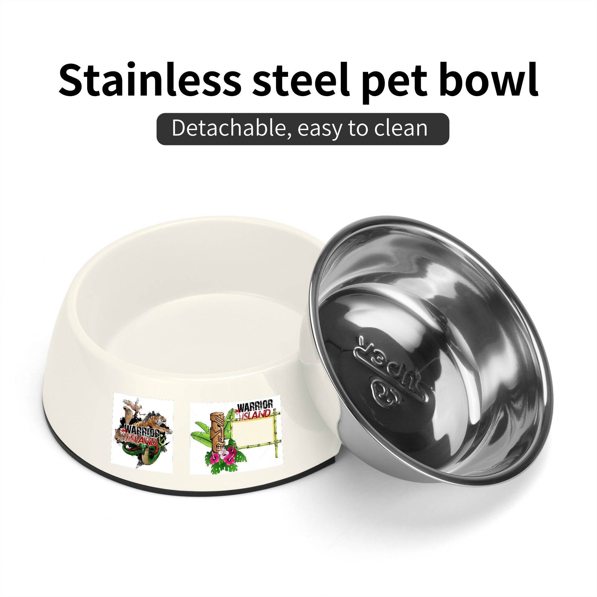 Warrior Island Pet Bowl