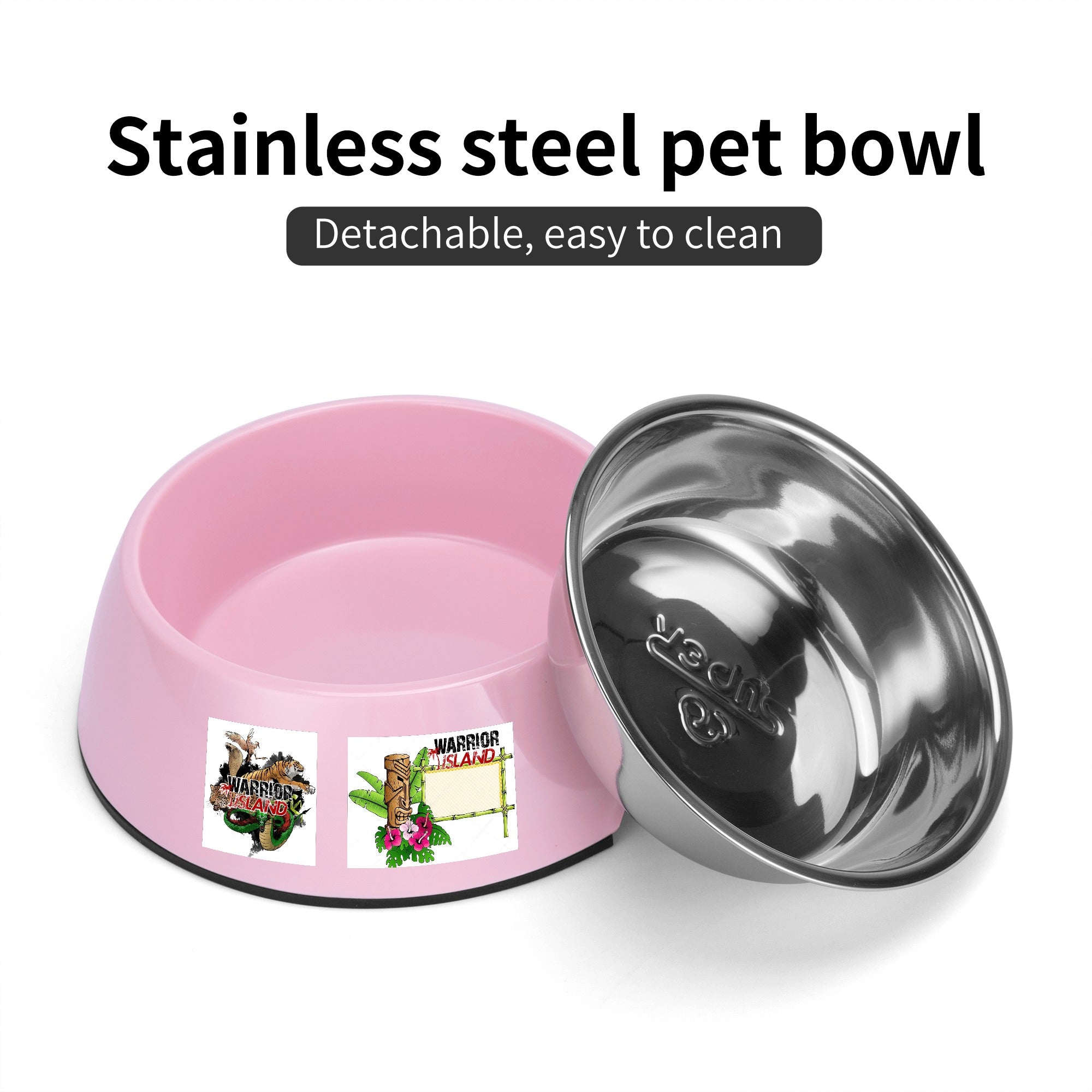 Warrior Island Pet Bowl