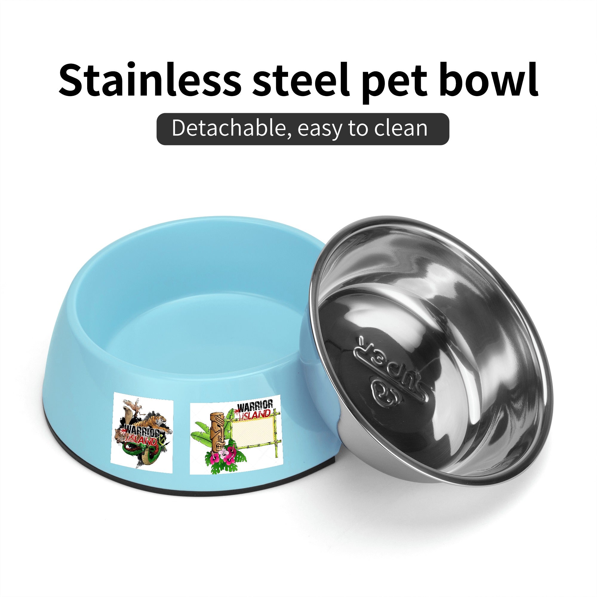 Warrior Island Pet Bowl