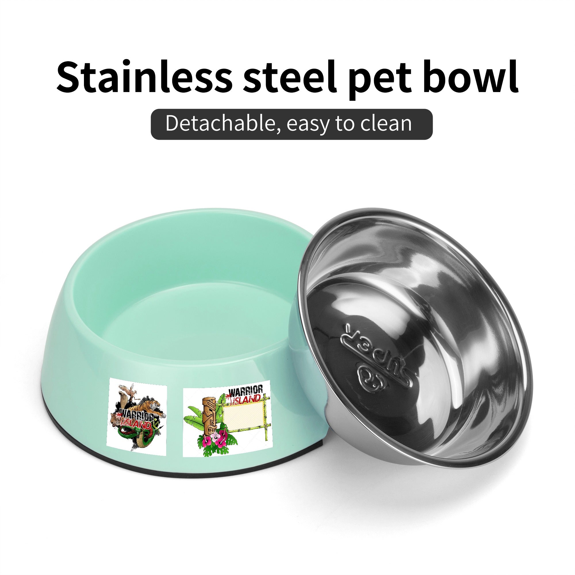 Warrior Island Pet Bowl