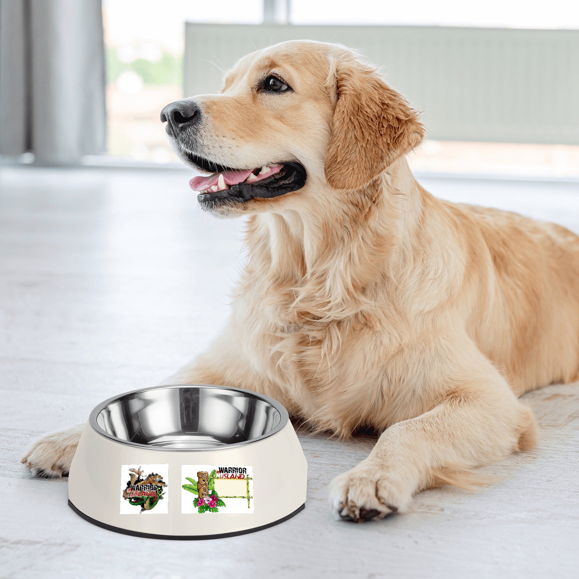 Warrior Island Pet Bowl