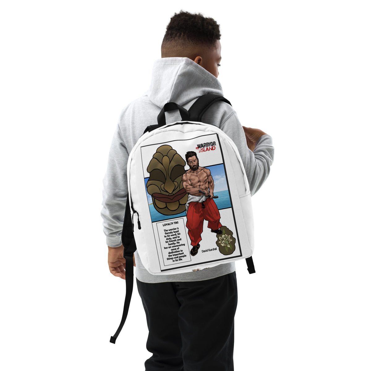 Viking Samurai Warrior Island Loyalty Minimalist Backpack