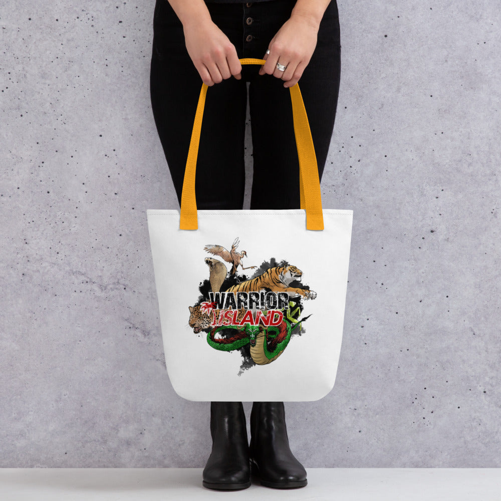 Warrior Island Kung Fu Tote bag