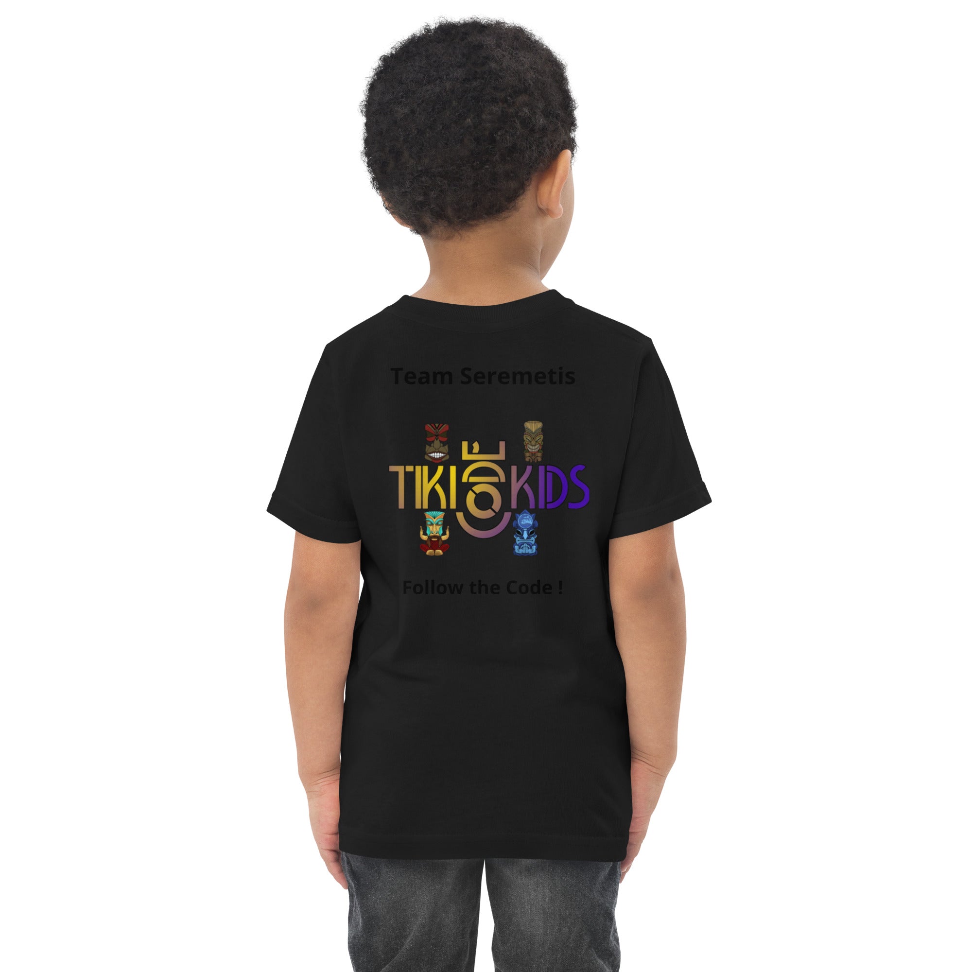 Team Seremetis Tiki Code Kids Toddler jersey t-shirt