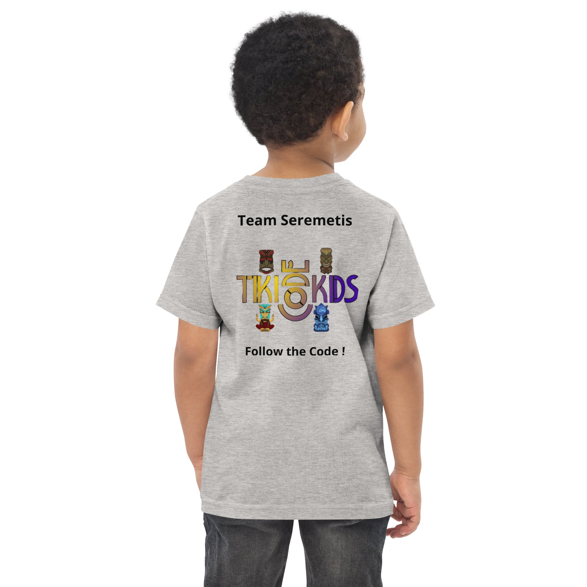 Team Seremetis Tiki Code Kids Toddler jersey t-shirt