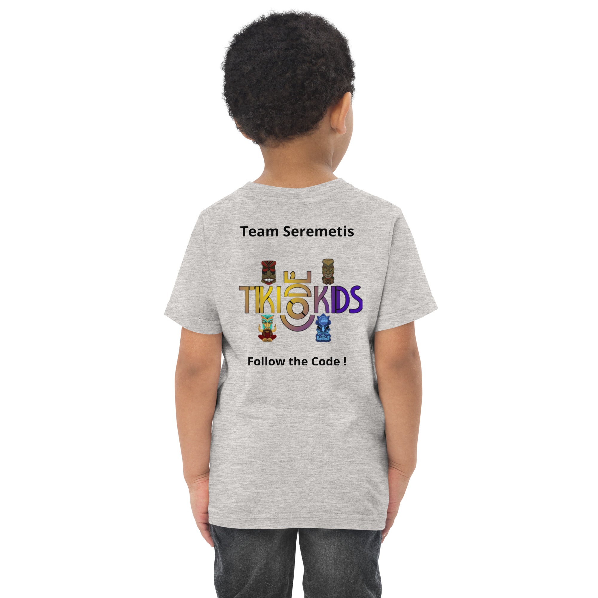 Team Seremetis Tiki Code Kids Toddler jersey t-shirt