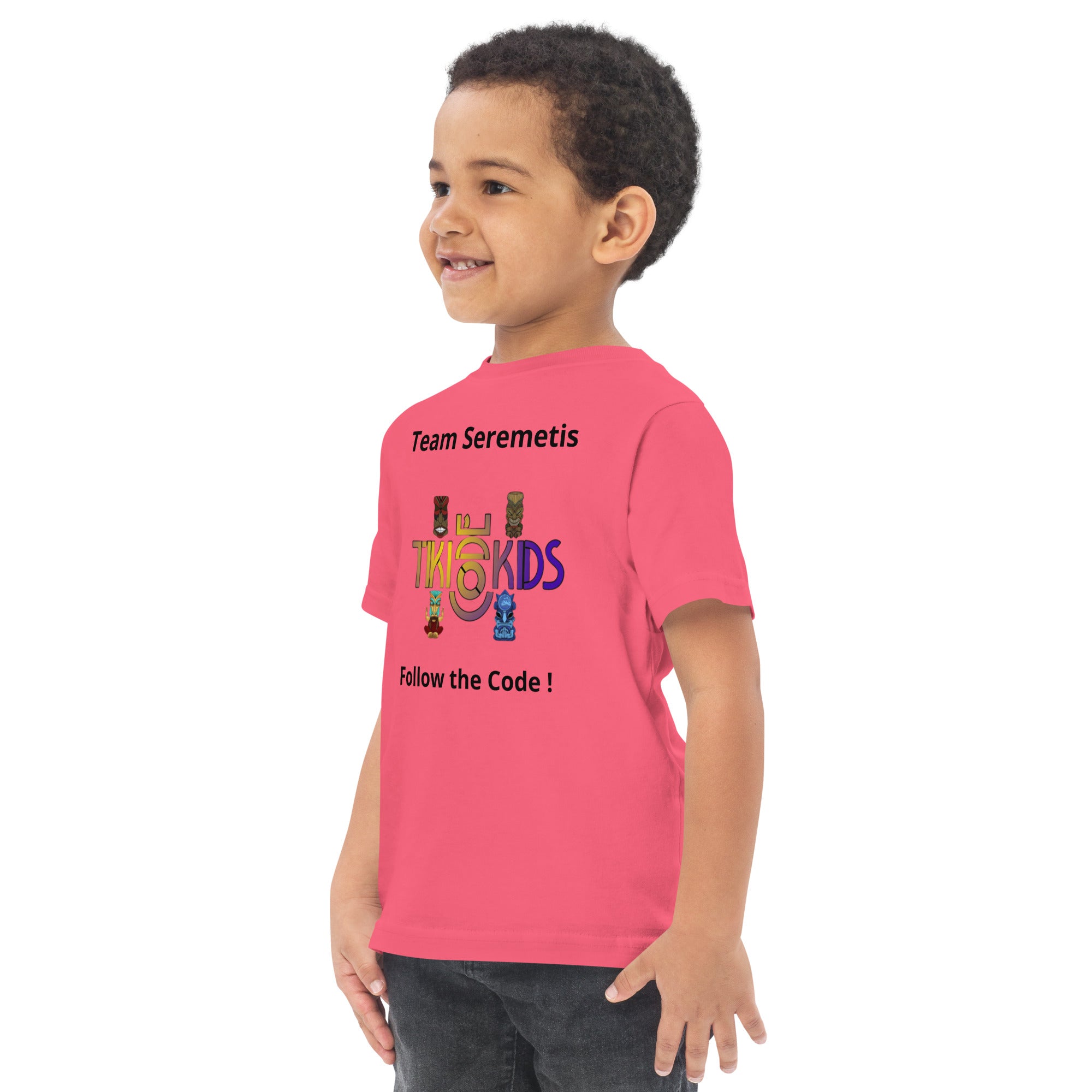 Team Seremetis Tiki Code Kids Toddler jersey t-shirt