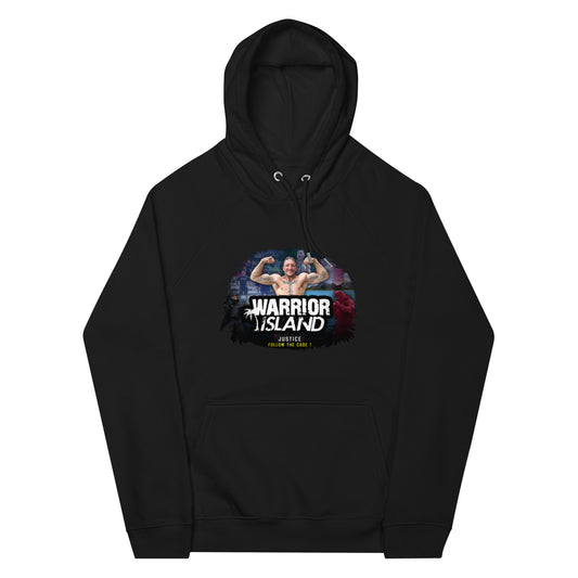 Justice Unisex eco raglan hoodie
