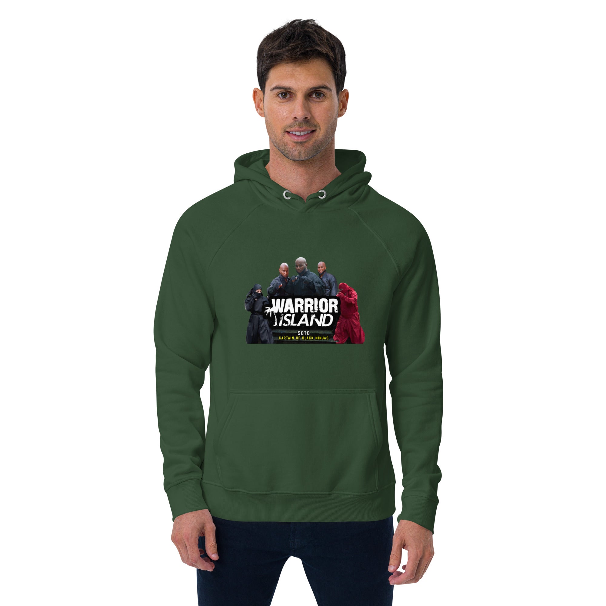 Soto Captain of the Black Ninjas Unisex eco raglan hoodie