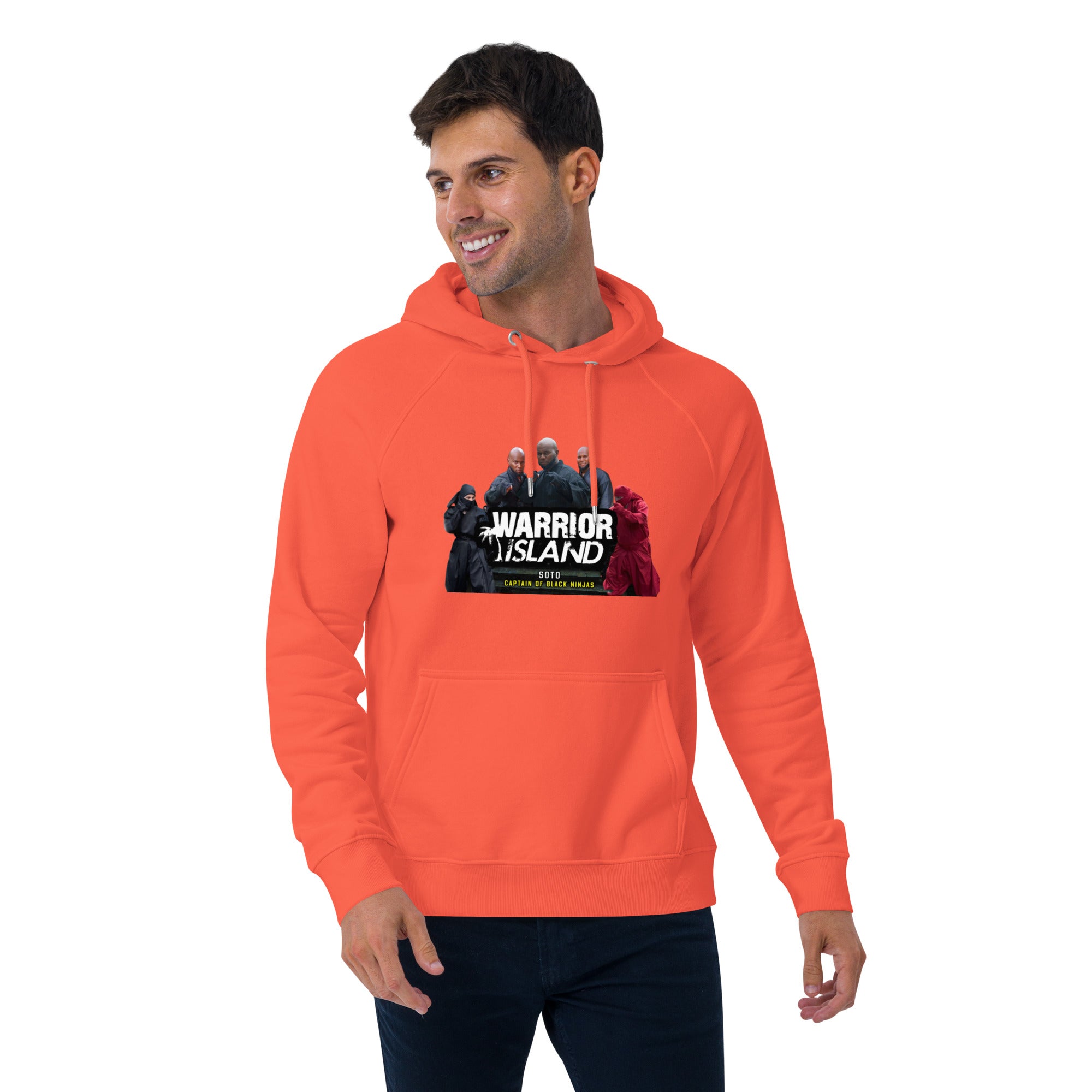 Soto Captain of the Black Ninjas Unisex eco raglan hoodie