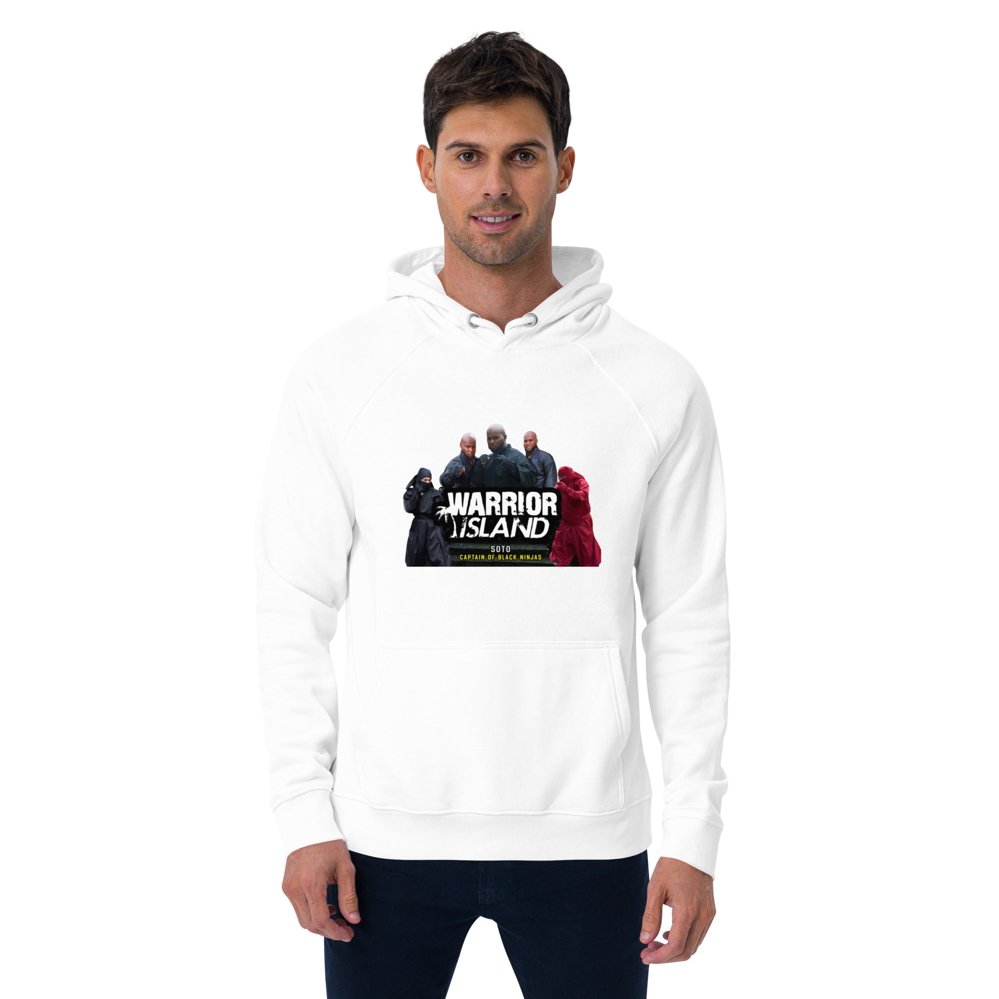 Soto Captain of the Black Ninjas Unisex eco raglan hoodie