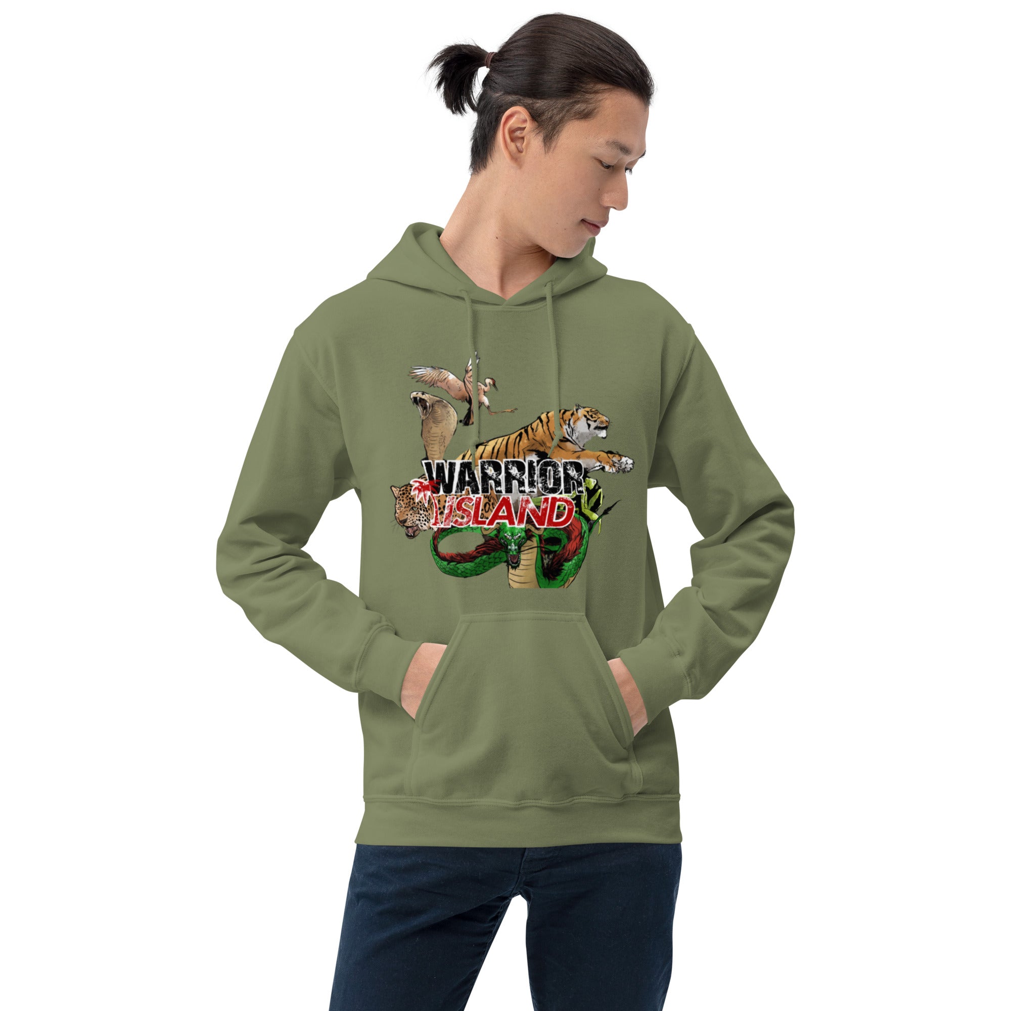 Warrior Island Kung Fu Unisex Hoodie