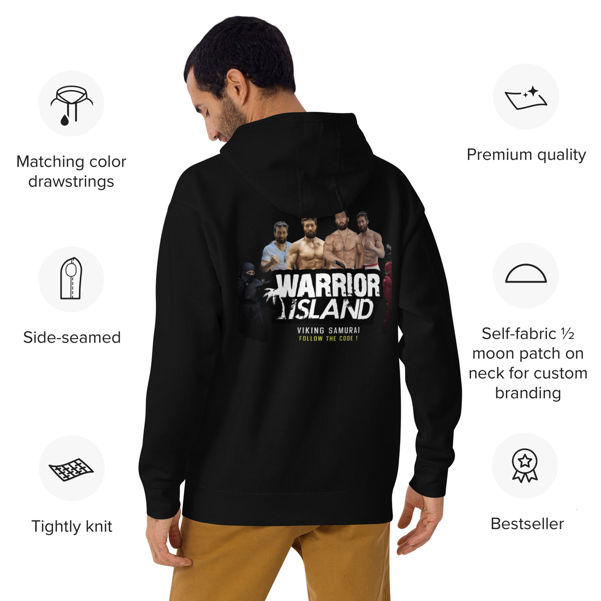 Viking Samurai Unisex Hoodie