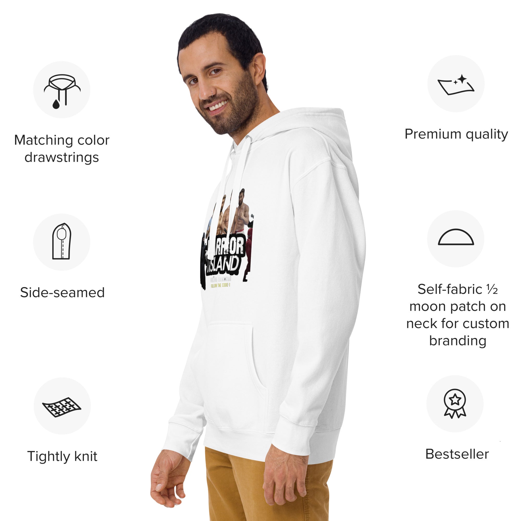 Viking Samurai Unisex Hoodie