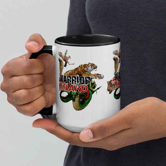 Warrior Island Kung Fu Coffee Mug with Color Inside