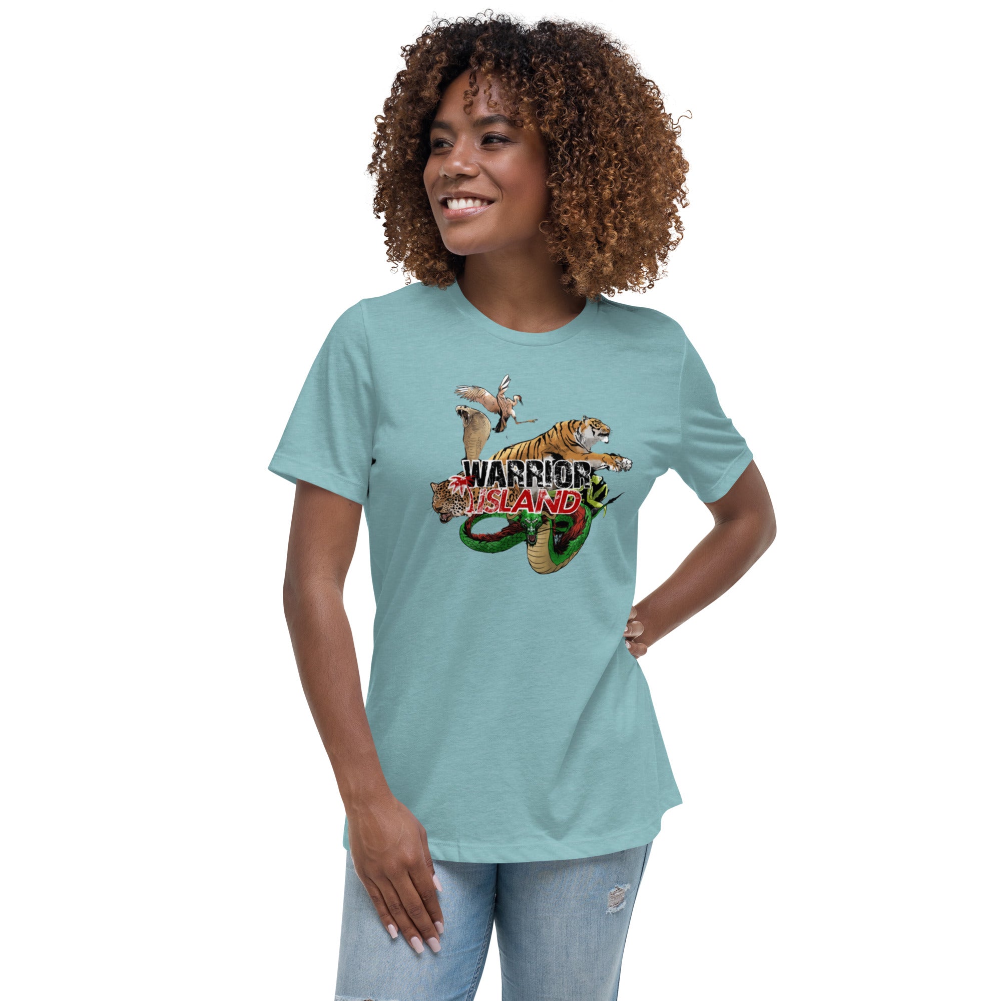 Warrior Island Kung Fu Women's Relaxed T-Shirt