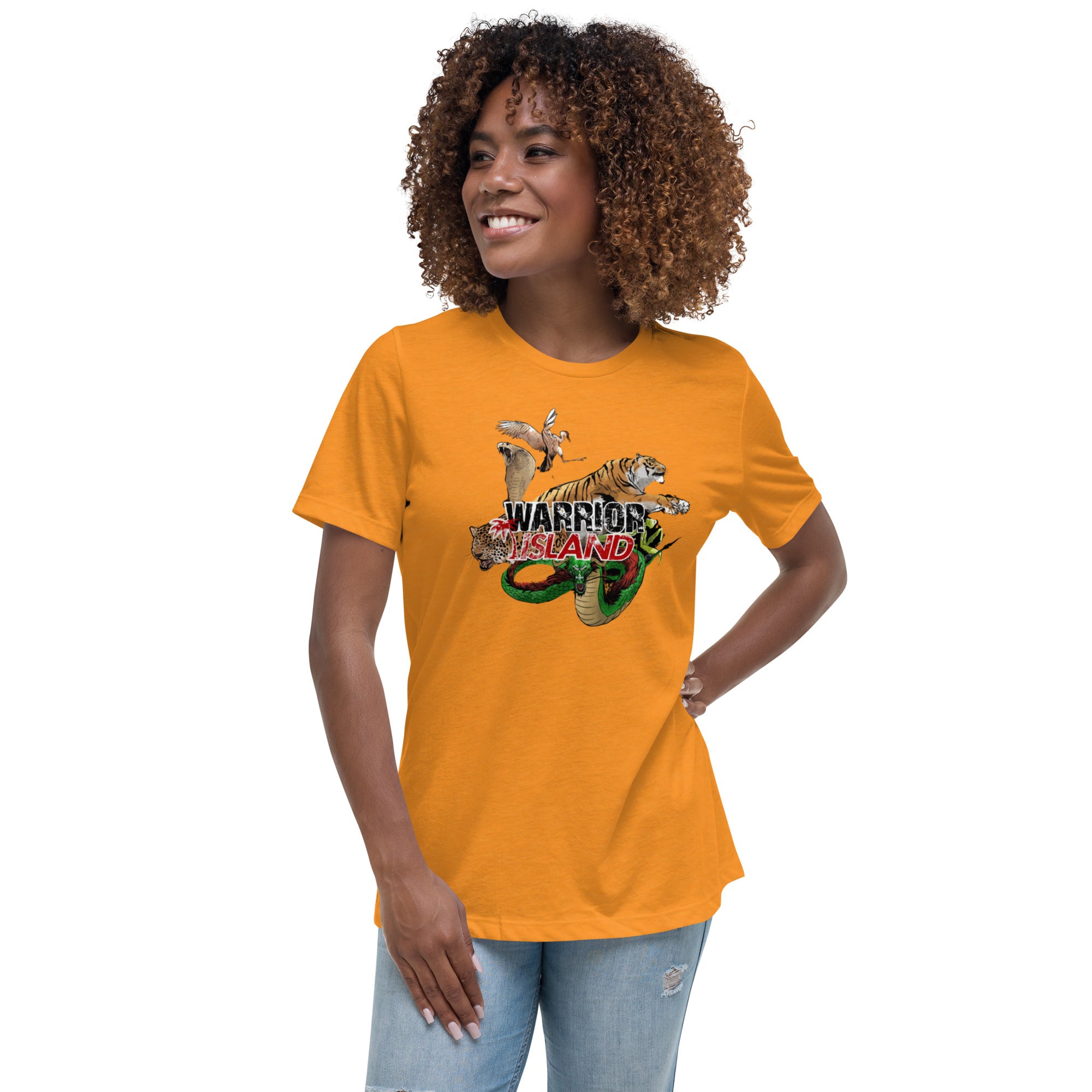 Warrior Island Kung Fu Women's Relaxed T-Shirt