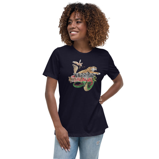 Warrior Island Kung Fu Women's Relaxed T-Shirt