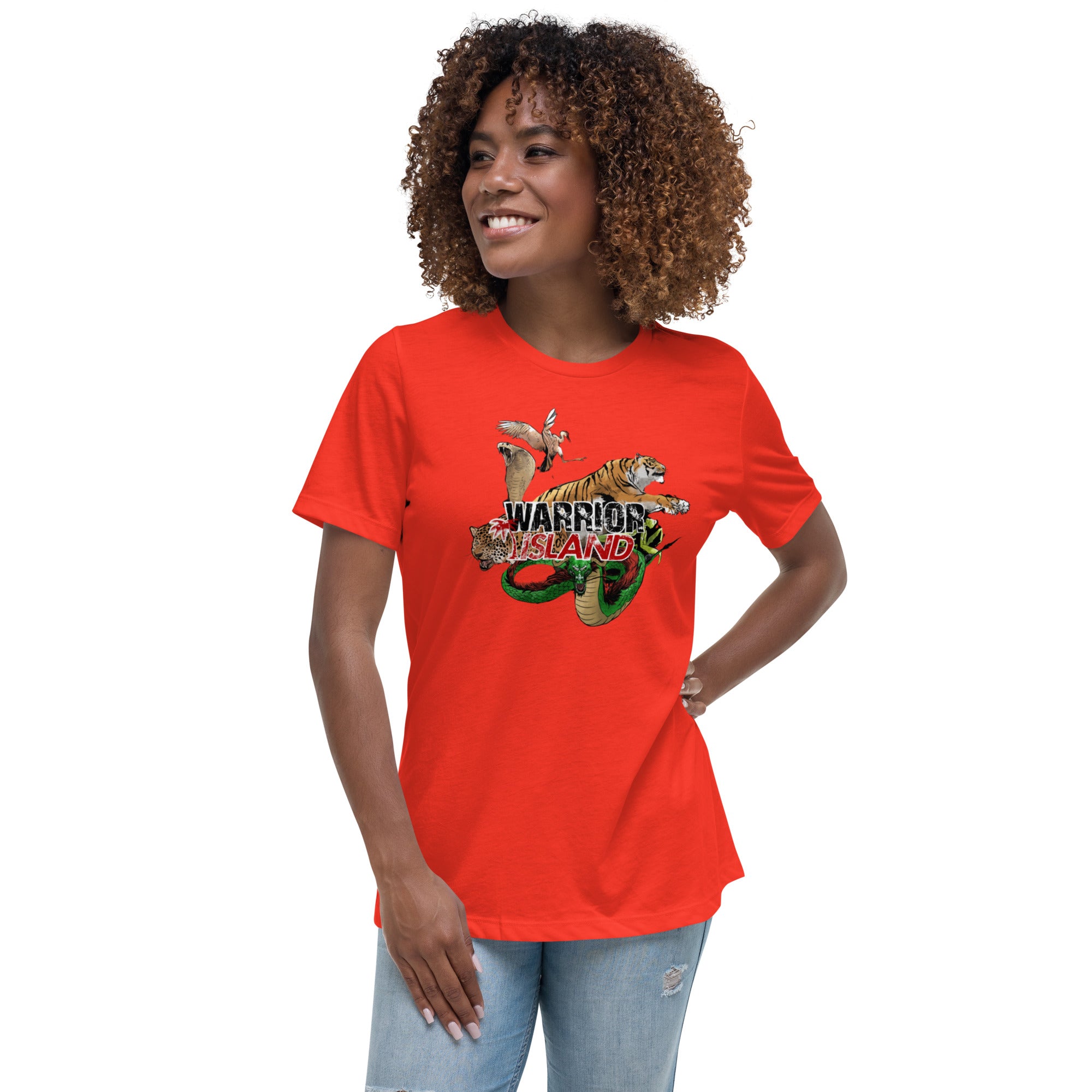 Warrior Island Kung Fu Women's Relaxed T-Shirt