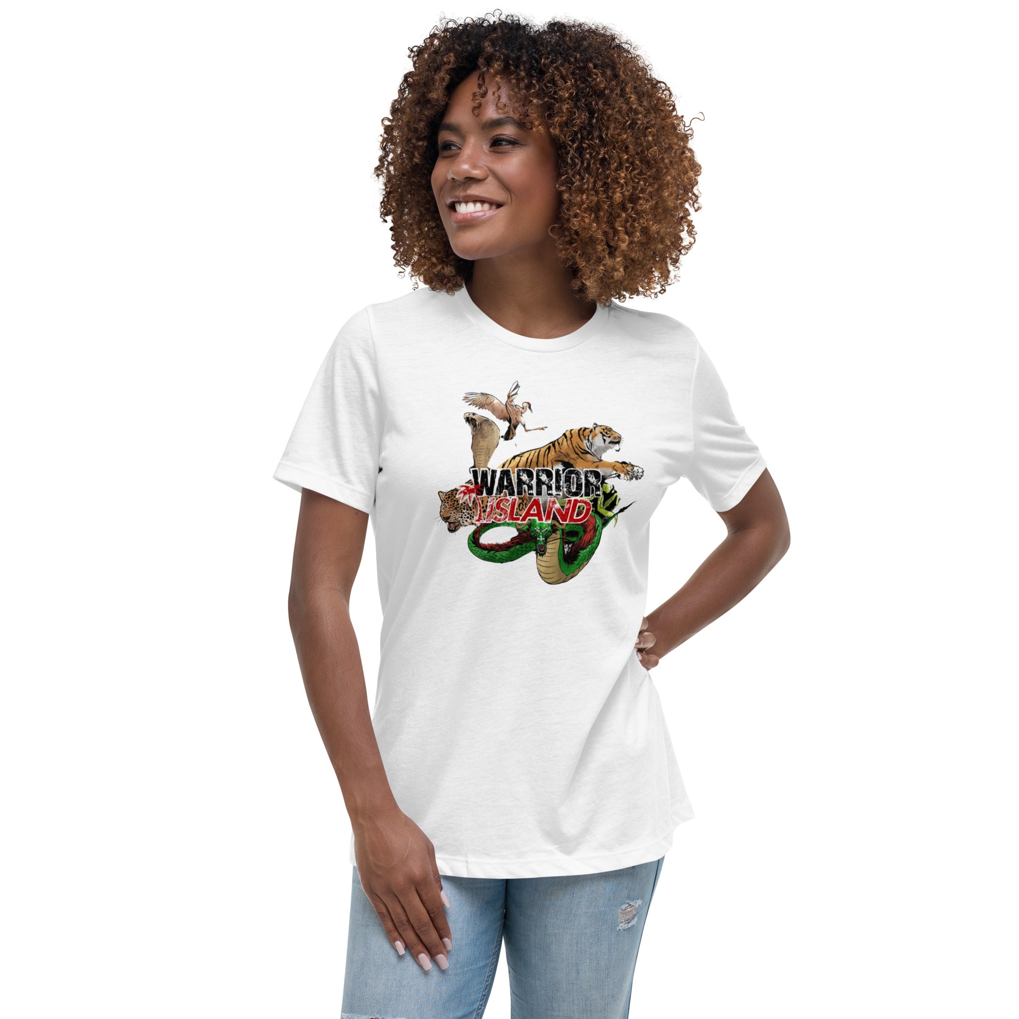 Warrior Island Kung Fu Women's Relaxed T-Shirt