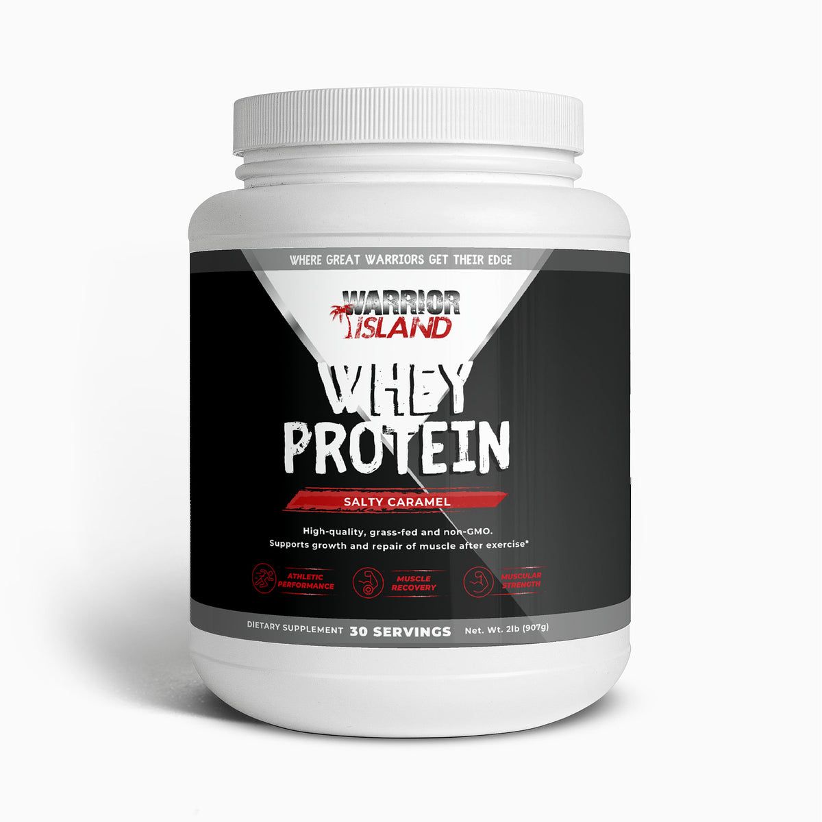 Warrior Island Whey Protein (Salty Caramel Flavour)