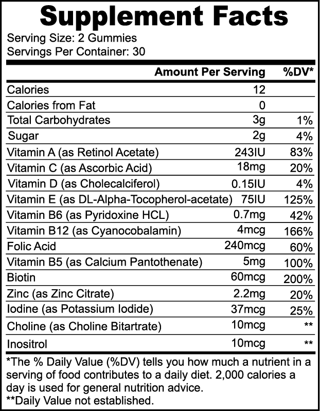 Warrior Island Multivitamin Gummies (Adult)