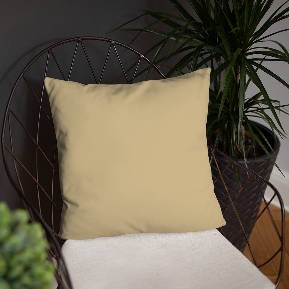 Kindness Tiki Throw Pillow