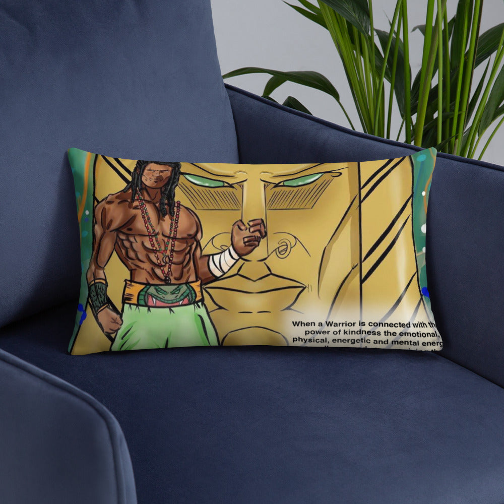 Kindness Tiki Throw Pillow