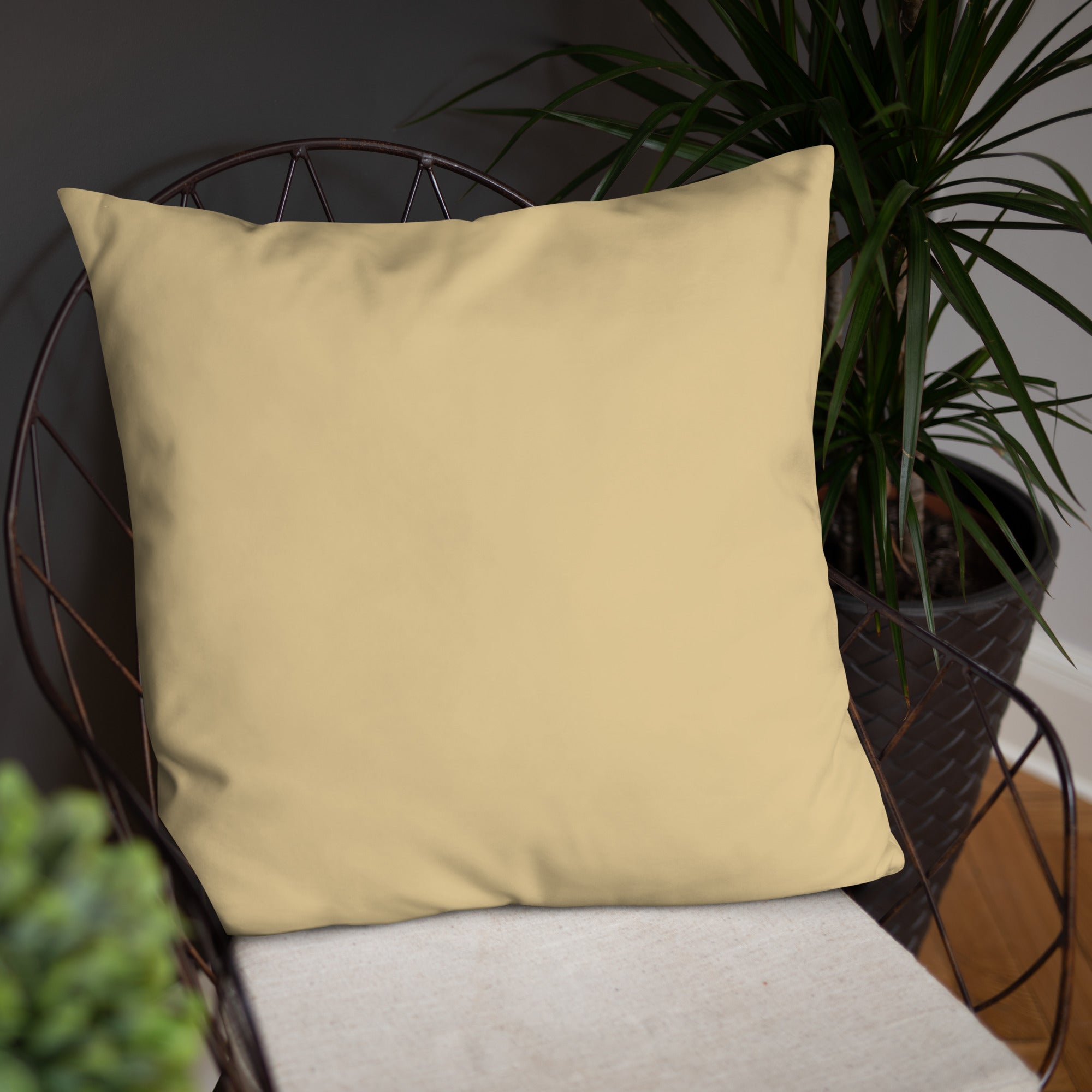 Kindness Tiki Throw Pillow