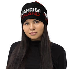 Warrior Island All-Over Print Beanie