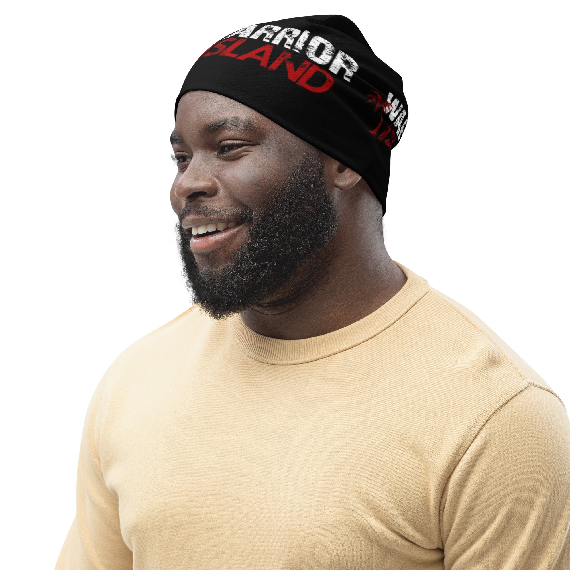 Warrior Island All-Over Print Beanie