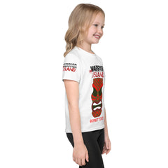 Team Seremetis Warrior Island Respect TIKI Kids crew neck t-shirt