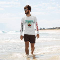 Warrior Island Dedication Tiki Men's Rash Guard