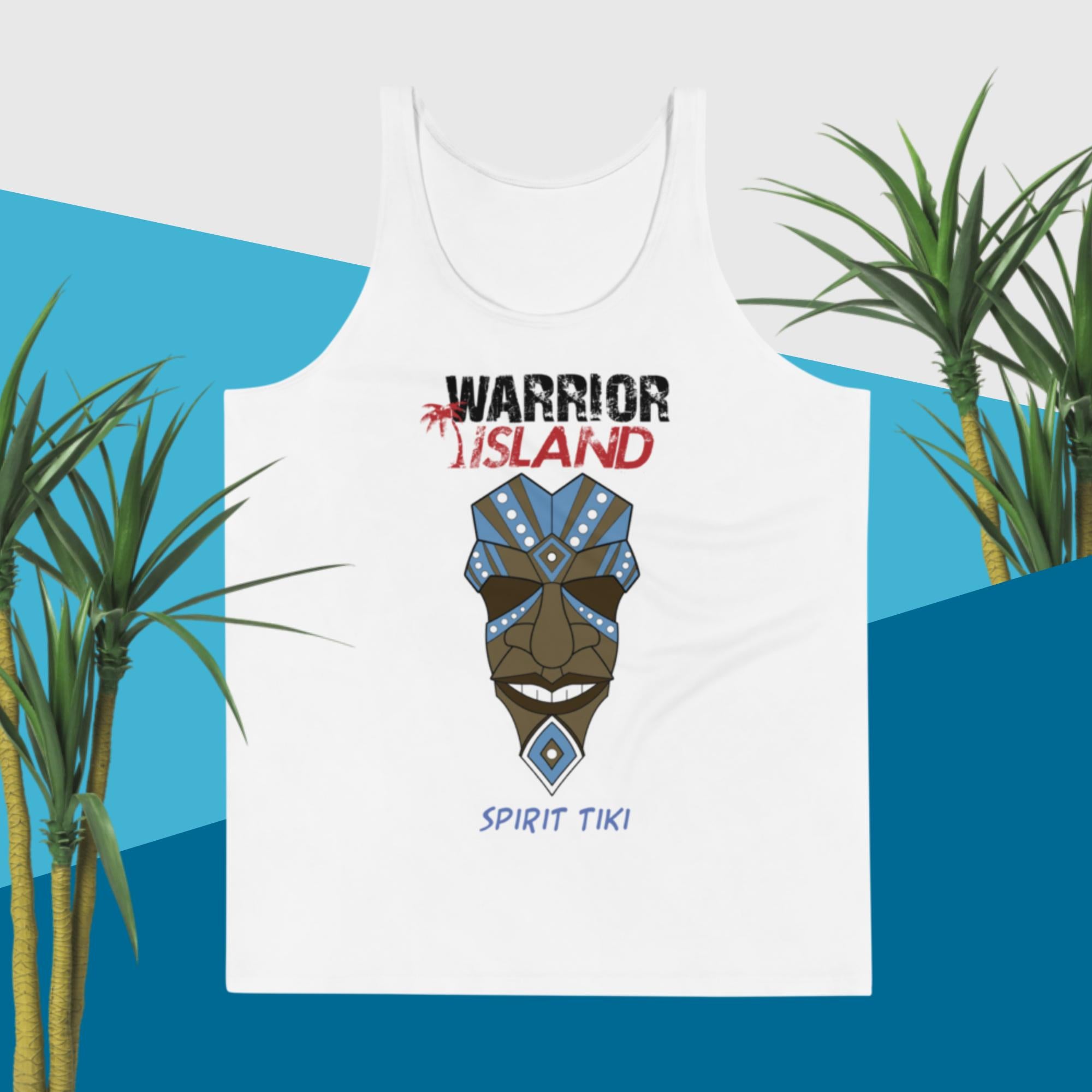 Warrior Island Spirit Tiki Unisex Tank Top