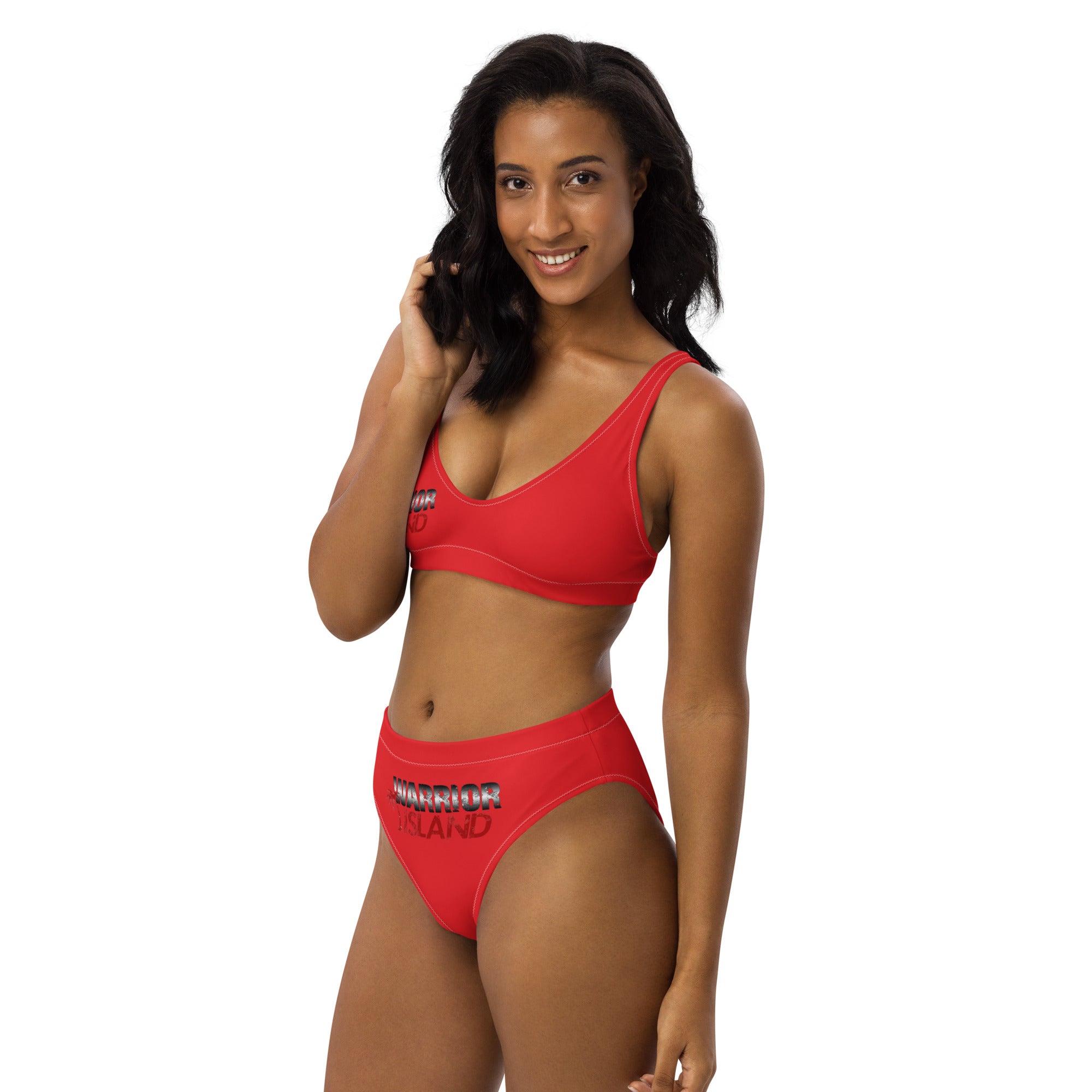 Warrior Princess high-waisted bikini