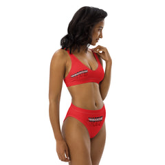 Warrior Princess high-waisted bikini