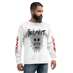 Warrior Island Respect Unisex Sweatshirt