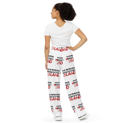 Warrior Island unisex wide-leg pants