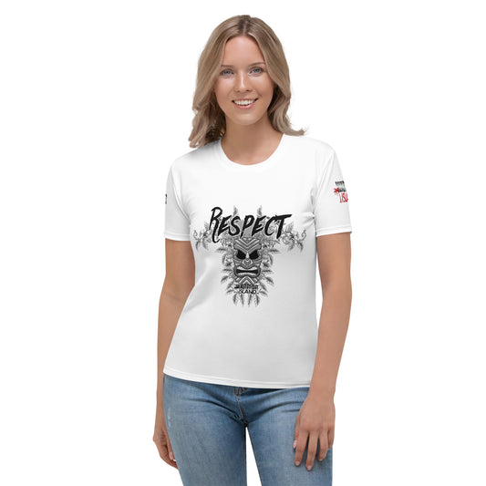 Warrior Island Respect Tiki Women's T-shirt