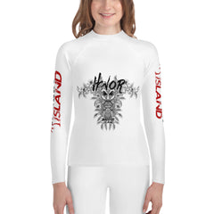 Warrior Island Honor Youth Rash Guard