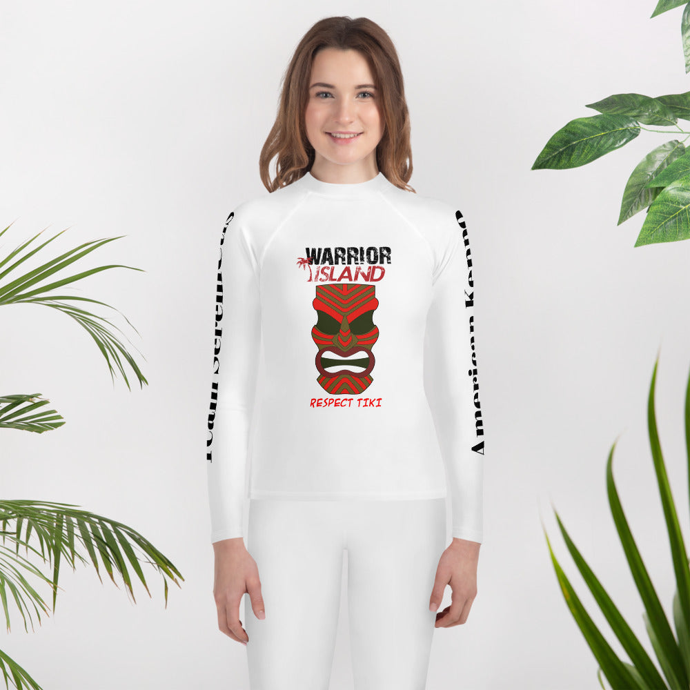 Team Seremetis Warrior Island Respect Youth Rash Guard