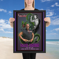 The Black Dragon Limited Edition Framed Photo and NFT