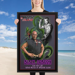 The Black Dragon Limited Edition Framed Photo and NFT