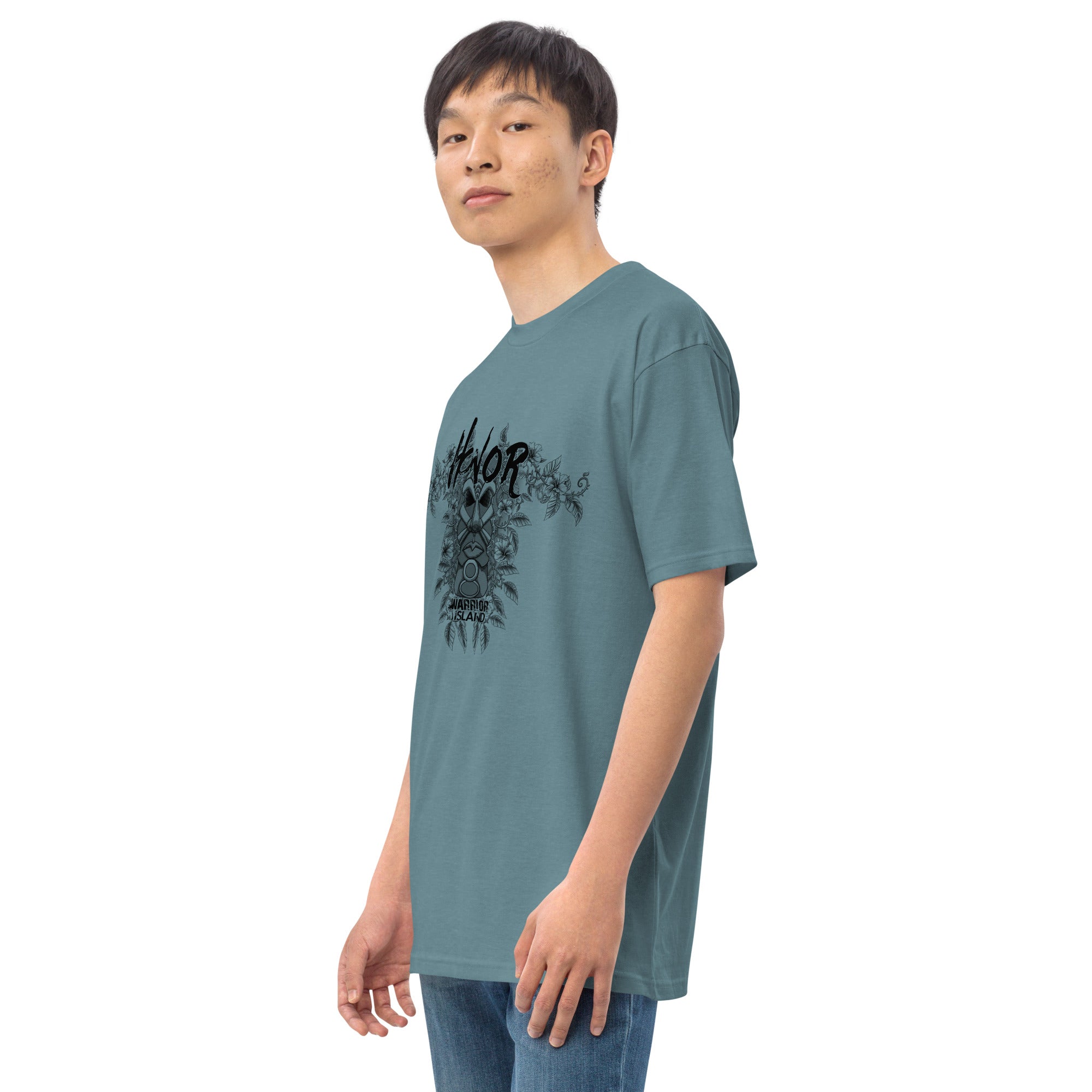 Honor Tiki Men’s premium heavyweight tee