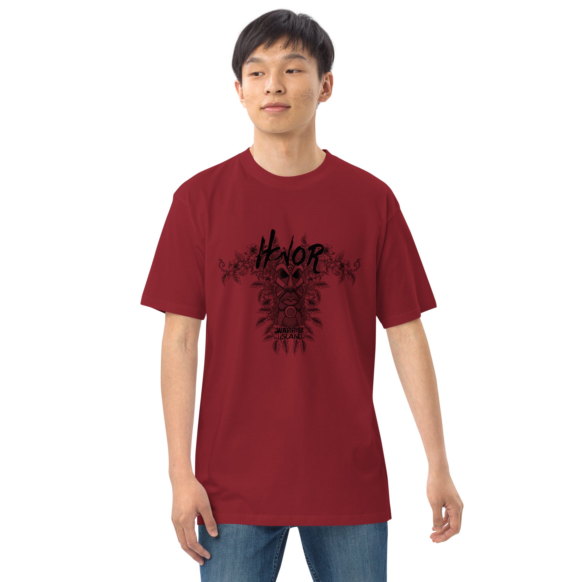 Honor Tiki Men’s premium heavyweight tee