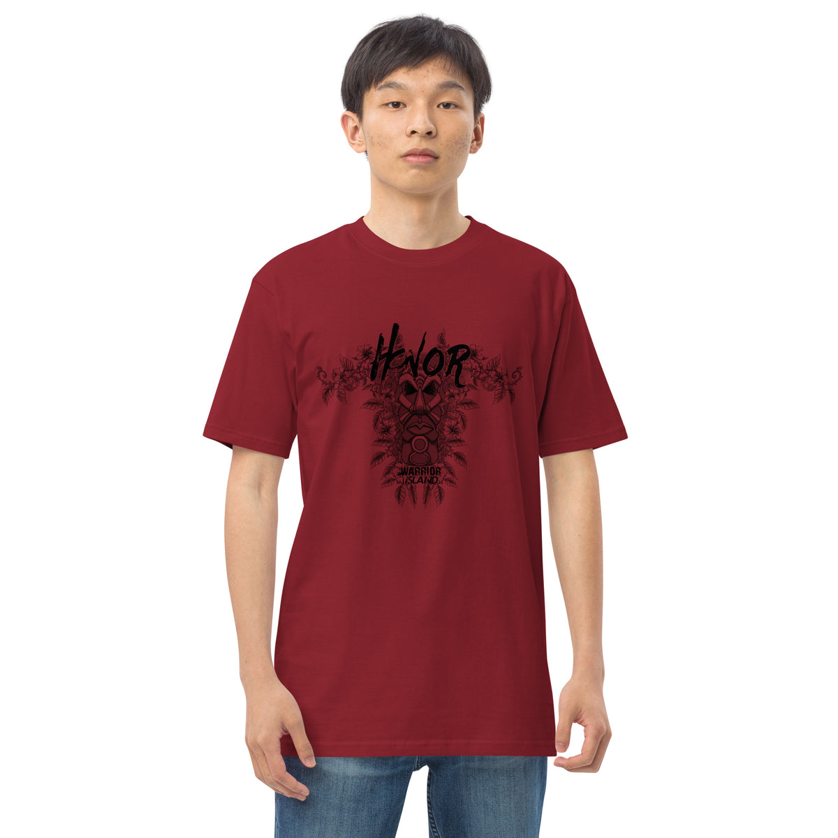 Honor Tiki Men’s premium heavyweight tee